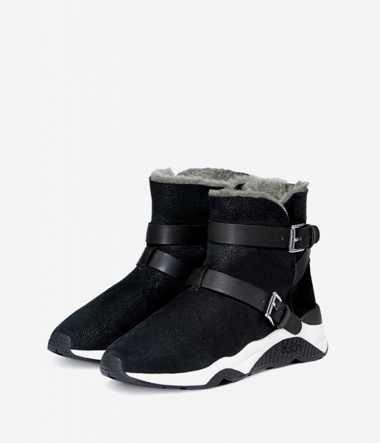 MOCHI CB系列时尚皮带搭扣运动雪地靴