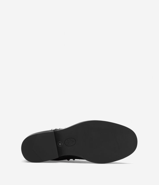 ASH女鞋2021新款WALLABY系列铆钉百搭切尔西靴短筒烟囱靴马丁靴